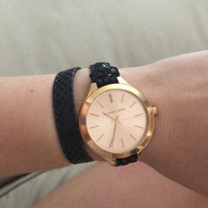 Michael Kors wrap-around wrist watch